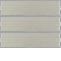 KNX e/s K.x Przycisk 3-kr z polem opis., diod. LED RGB i czuj. temp., stal szl. 80163773