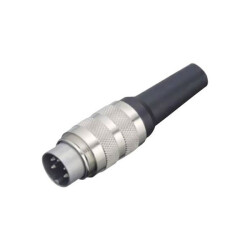Binder 99-2005-00-03 Male Cable Mount Miniature 3 Pin DIN with 4-6mm Outlet