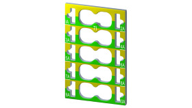 Arkusz do znakowania Siemens Etykiety kolorowe 10 zacisków AUX 6ES7193-6CP71-2AA0