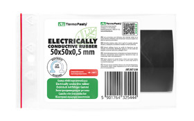 Guma elektroprzewodzÄca 50x50x0,5mm