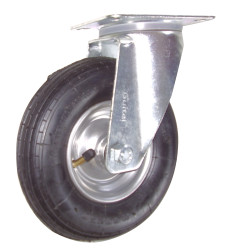 Koło samonastawne średnica kabla 200mm Płyta Guitel Hervieu 75kg wysokość całkowita 236mm