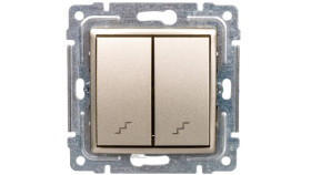 Vena Łącznik Schodowy Podwójny Satyna 515019