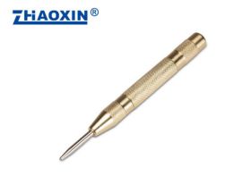 Punktak automatyczny do drewna i metalu regulowany - srebrny