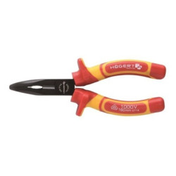 Szczypce wydłużone wygięte 200mm dla elektryka 1000V VDE HT1P923