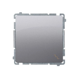 Simon Basic Łącznik schodowy stal inox BMW6A.01/21