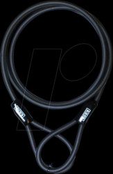 K4551220D Safety cable with two loop ends 12 x 2000 mm