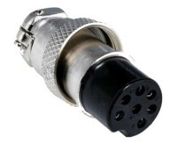 GMIC327-GK Gniazdo mikrofonowe na kabel (złacze żeńskie) 7 pin