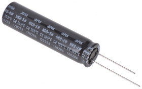 Kondensator 68μF 450V dc Radialny, Otwór przelotowy NIC Components roztaw: 5mm 12.5 x 50mm