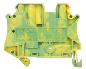Złączka szynowa ochronna 2,5mm2 zielono-żółta Ex UT 2,5-TWIN-PE 3044539 /50szt./