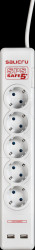 680BA000002 Power strip for UPS, 5-fold protective contact, USB