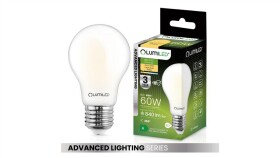 Żarówka Led E27 A60 4W 60W 840Lm 3000K Ciepła 360 Szklana Filament Als Lumiled