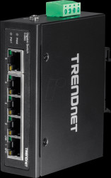 TI-G50 5-Port Industrie Gigabit DIN-Rail switch