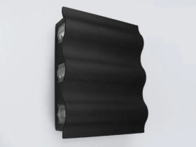 Oprawa elewacyjna LED Gracin III 12W WW czarna IP5