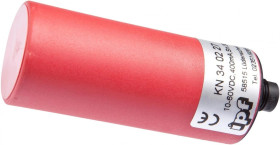 Czujnik pojemnościowy, Ø34mm 81long, Non-flush, Sn: 30 PNP NC, złącze M12, IP67, PBT, LED KN340227