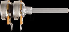 PC2G16BU 7.5 470KA Rotary potentiometer, linear, 4 mm, stereo, 470 kOhm