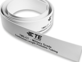 Heatshrink tubing, 3:1, (2.4/0.8 mm), PO, white, EL7660-000