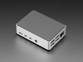 Adafruit Flirc Aluminum Case for Raspberry Pi 4