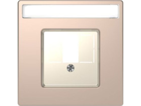 MERTEN D-LIFE Płytka czołowa uniwersalna szampan metalik MTN4250-6051 SCHNEIDER ELECTRIC