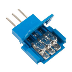 Sparkfun Amphenol FCI Clincher Connector (3 Position, Male)
