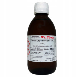 Iron (III) Chloride Solution 40% - FeCl3 - 250 ml