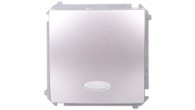 Simon Basic Łącznik Jednobiegunowy Z Podświetleniem 10Ax 250V, Szybkozłącza,...