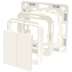 Shelly Shelly_B_A_WS_4_B Adapter for BLU Wall Switch in Busch-Jaeger Frame