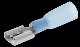 F602638HS Female disconnects with shrinking tube