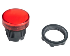 Główka lampki sygnalizacyjnej 22mm czerwona ZB5AV043