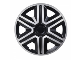 Kołpak 15" ACTION Doublecolor silver/black 4szt