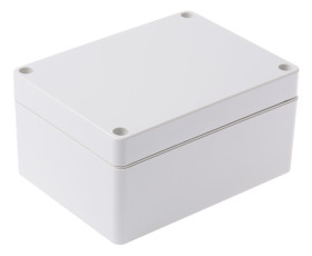 Obudowa ABS szerokość zew. 90 mm długość zew. 120 mm wys. zew. 60,5 mm Hammond IP66 Szary