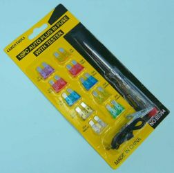 BEZP.UNI SAMOCH.3-30A+PRÓBNIK 6-24V 10SZ