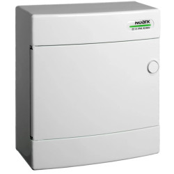 Rozdzielnica modułowa 1x18 natynkowa IP40 drzwi białe PNS