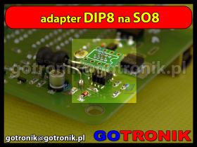 Adapter DIP8 na SO8