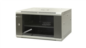 Szafa Wisząca Niedzielona 19 6U, Drzwi Blacha/Szkło, Ściągane Osłony Boczne Z...