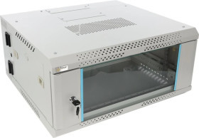 Szafa wisząca RWDA465-G 4U 19 szara dwusekcyjna 600x280x550mm 60kg