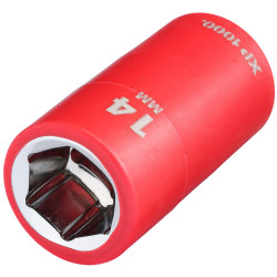 Draper 17641 XP1000&#xAE; VDE Socket, 3/8&quot; Sq. Dr., 14mm - 17641