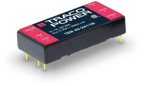 TracoPower TEN 40-1212N Przetwornica DC/DC, do PCB 12 V/DC 12 V/DC 250 mA 40 W Ilość wyjść: 1 x Content 1 szt.