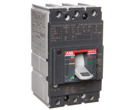 Wyłącznik mocy 3P 100A 18kA XT1B 160 z wyzwalaczem TMD 100-1000 3p F F 1SDA066807R1