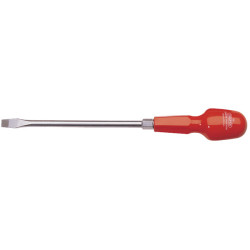 Draper 19501 9.5mm x 200mm Plain Slot Flared Tip Cabinet Pattern Screwdriver