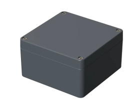 Bopla A 125 (01125000) - obudowa aluminiowa z uszczelką neoprenową (160 x 160 x 91 mm)