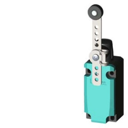 Wyłącznik krańcowy 1Z 1R pełzające metal 40mm dźwignia uchylna 100mm regulowana krokowo rolka 19mm tworzywo IP67 3SE5112-0BH60