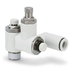 Regulator przepływu SMC Rura ASQ R1/8cal
