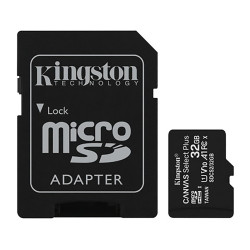 Karta Micro SD MicroSD, 32 GB Nie, Kingston Canvas Select Plus -25 → +85°C