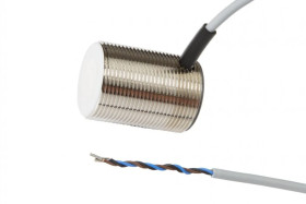 KB300104, czujnik pojemnościowy, M30x1.5 40long, Flush, Sn: 0.5-25, 12-30V DC, PNP NO, kabel 3pin 2m PUR