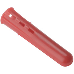 ForgeFix EXP3 Plastic Wall Plugs Red No.6-8 Box 1000