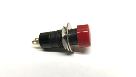 PRZEŁĄCZNIK PB301B czerwony chwilowy