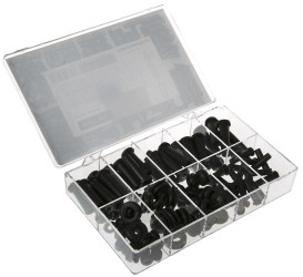 Zestaw przelotek kablowych Zestaw przelotek kablowych PVC -30 → +60 °C +60°C