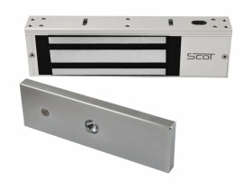 Zwora elektromagnetyczna 540kg z sygnalizacją i zwłoką czasową