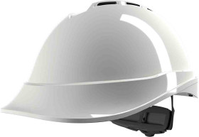 Kask ochronny, Biały, ABS, Mikro, V-Gard 200