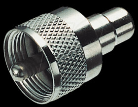 HF adapter, UHF plug/RCA socket